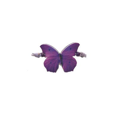 Pulsera mariposa 'Violeta'